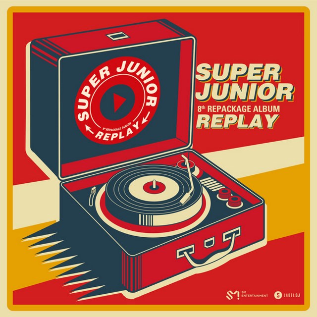 Super Junior《REPLAY》封面照