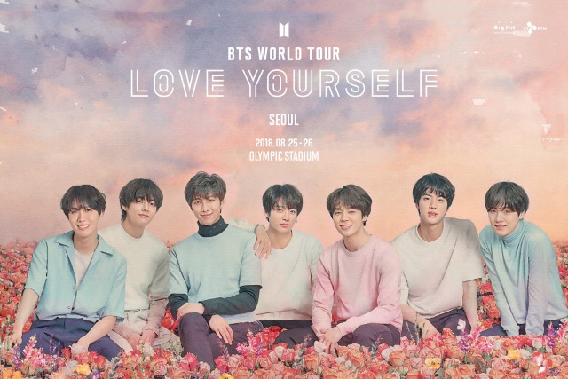 BTS 防彈少年團《LOVE YOUR SELF》首爾場海報