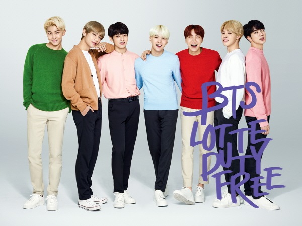 BTS 防彈少年團「LOTTE DUTY FREE (樂天免稅店)」