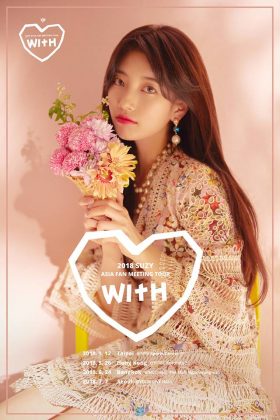 Suzy《WITH》亞巡見面會海報