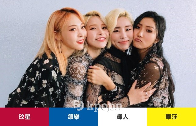 偶像色:MAMAMOO