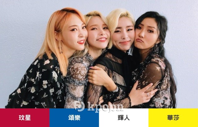 偶像色：MAMAMOO