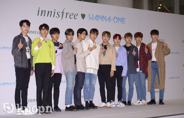 Wanna One x innisfree 見面會