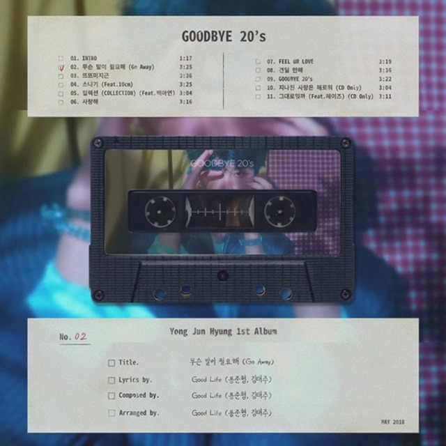 龍俊亨《GOODBYE 20’s》音源試聽影片截圖