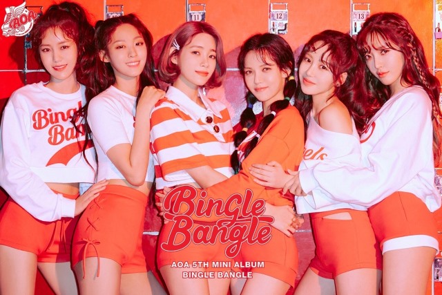 AOA《BINGLE BANGLE》概念照