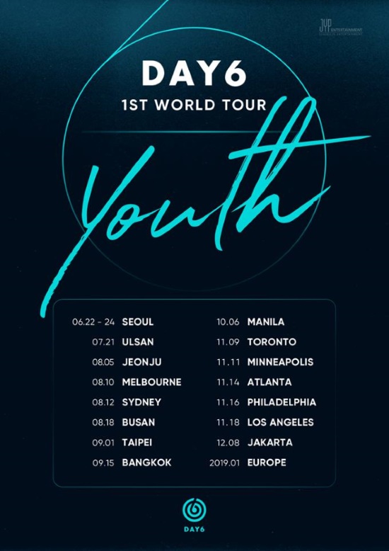 Day6 World Tour 2025 Kevin L. Dube