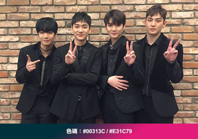 多種應援色:NU'EST