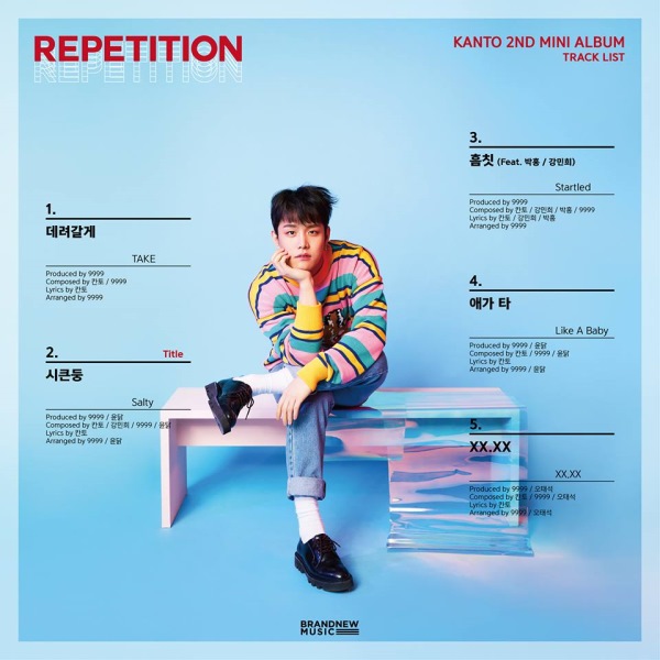 Kanto《REPETITION》曲目表