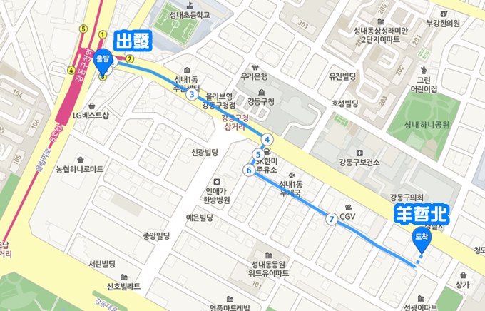 羊哲北地圖