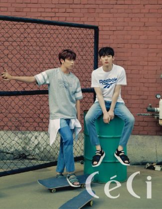 黃旼炫、朴佑鎮《CeCi》畫報