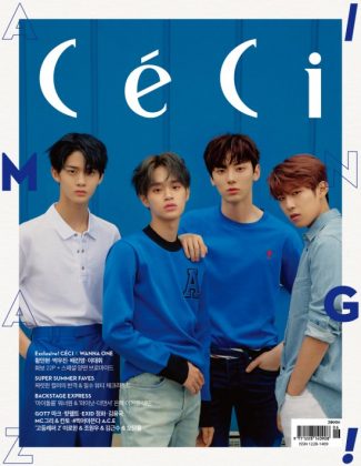 黃旼炫、朴佑鎮、裴珍映、李大輝《CeCi》封面