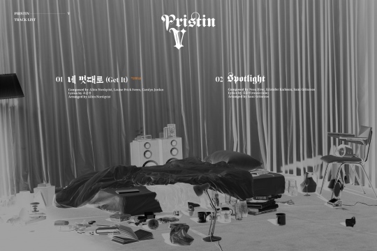 PRISTIN V 單曲一輯曲目表