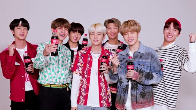 BTS 防彈少年團「可口可樂」