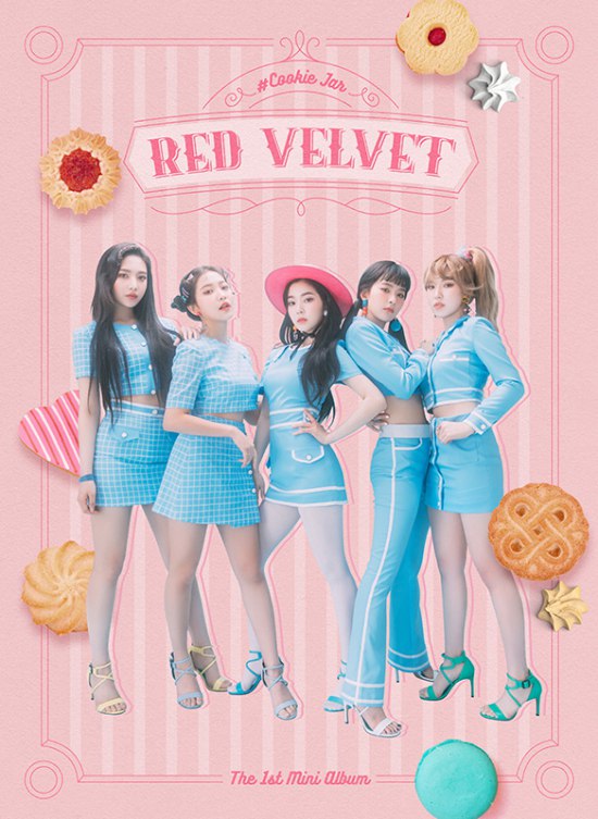Red Velvet《#Cookie Jar》初回生産限定盤封面