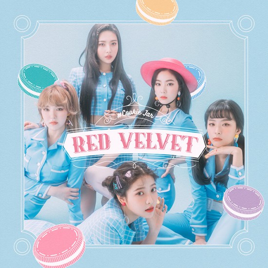 Red Velvet《#Cookie Jar》通常盤封面
