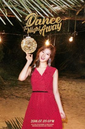SANA《Dance The Night Away》個人概念照