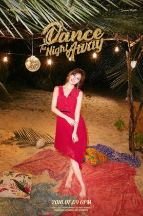 SANA《Dance The Night Away》個人概念照