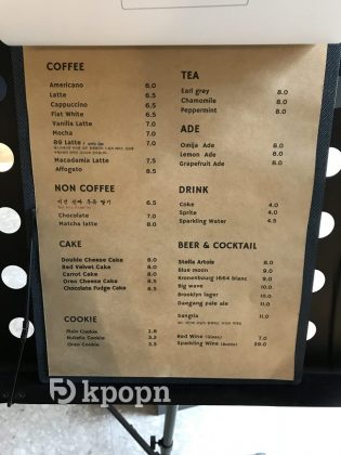 CAFE.89MANSION 菜單