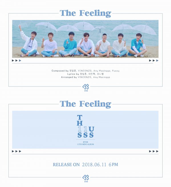 BTOB 先行曲《The Feeling》音源試聽