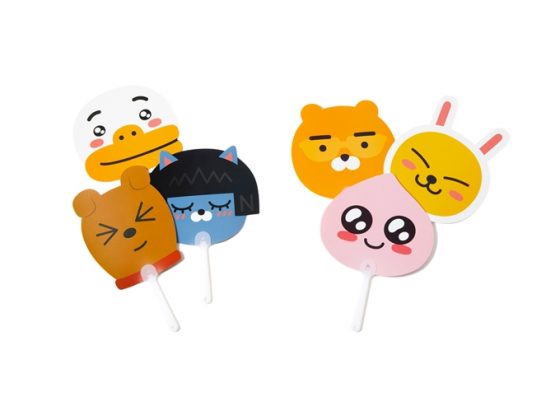KAKAO 夏日系列：圓扇 (角色造型)