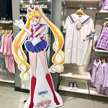 SPAO x 美少女戰士現場