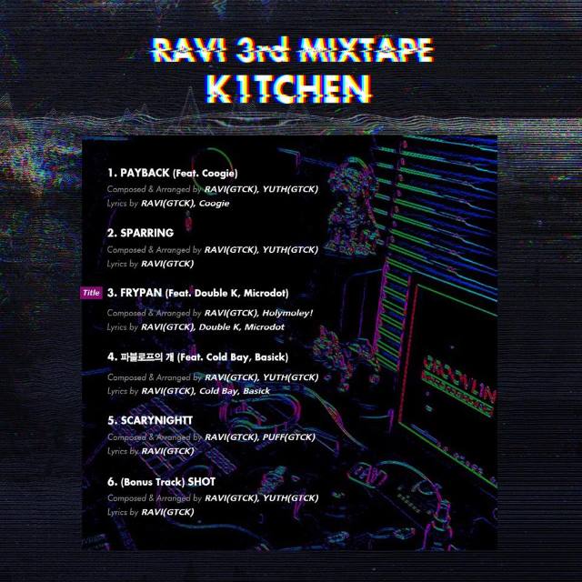 Ravi 第三張 Mixtape 曲目表