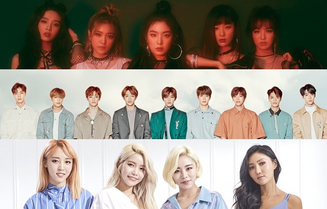 (縮圖) Red Velvet、NCT 127、MAMAMOO