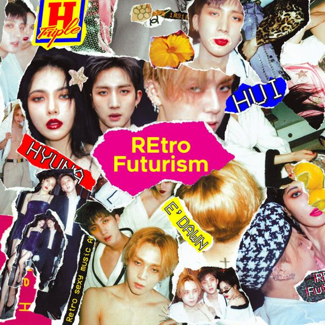 Triple H 迷你二輯《REtro Futurism》封面照