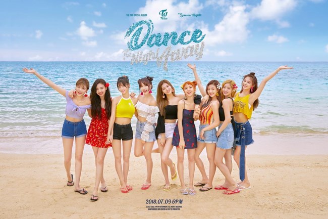 TWICE《Summer Nights》概念照