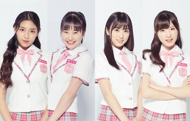 韓初媛、山田野繪、矢吹奈子、本田仁美