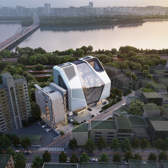 YG 新大樓3D外觀示意圖