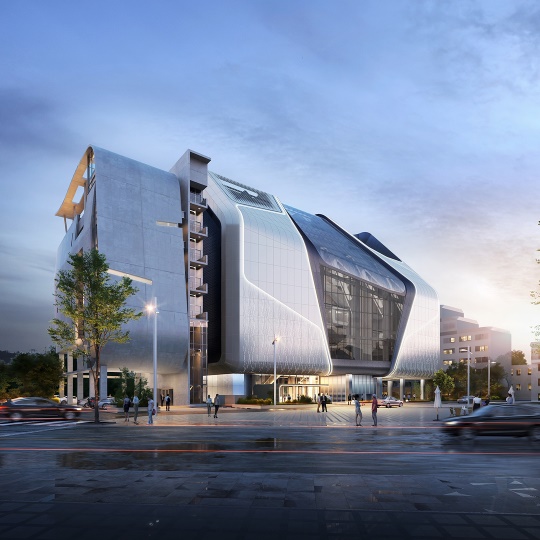 YG 新大樓3D外觀示意圖