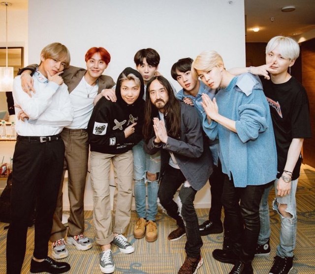 BTS、Steve Aoki