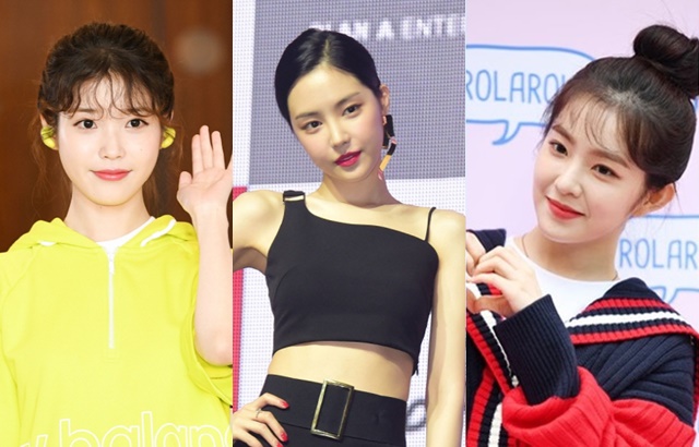  IU、娜恩、IRENE 