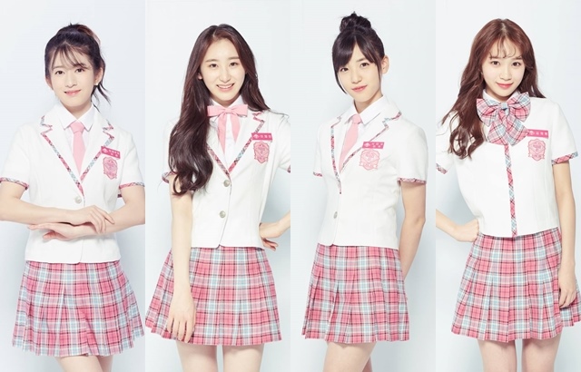 竹內美宥、李彩燕、下尾美羽、李采元