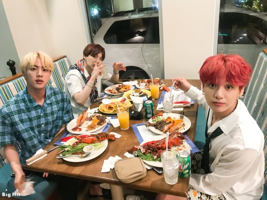 Jin、SUGA、柾國