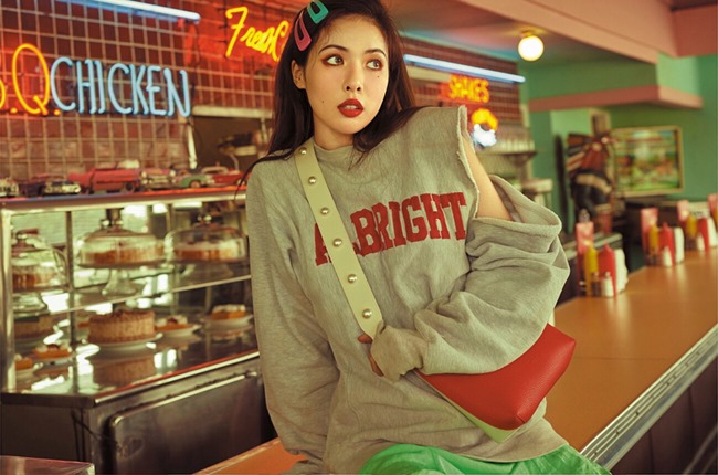 泫雅《GRAZIA》