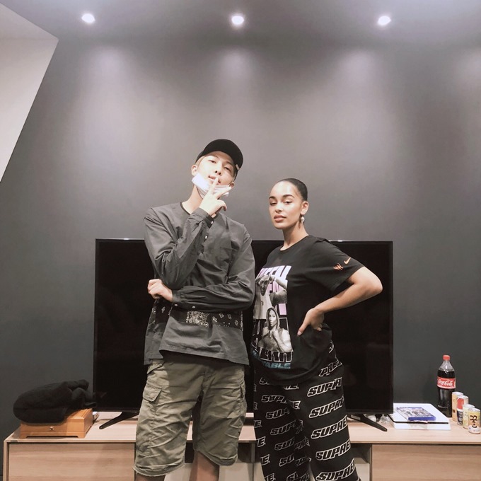 BTS RM、Jorja Smith