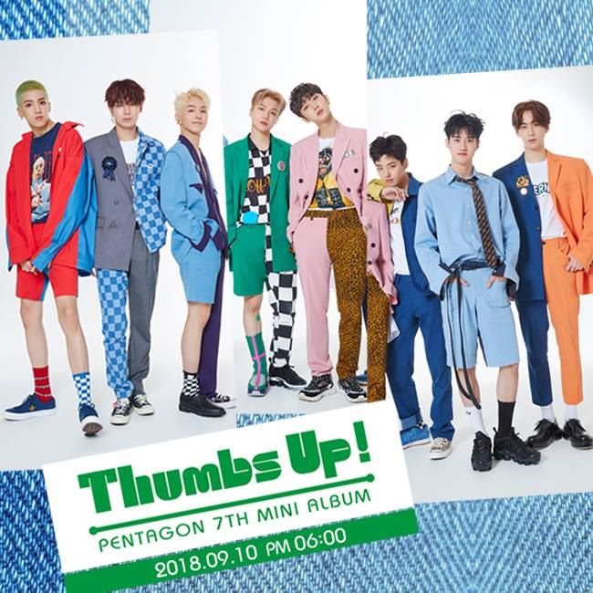 PENTAGON《Thumbs Up!》概念照:團體