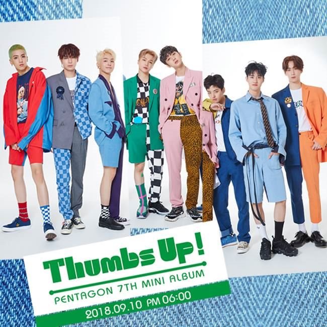 PENTAGON《Thumbs Up!》概念照：團體