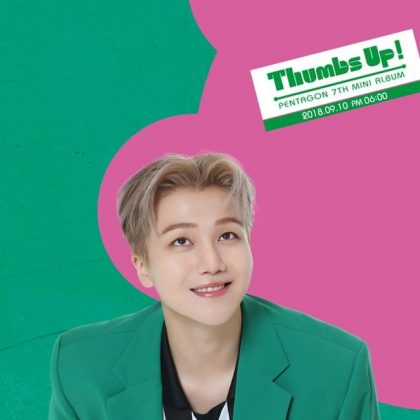 PENTAGON《Thumbs Up!》概念照：Jin Ho