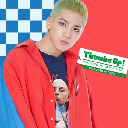 PENTAGON《Thumbs Up!》概念照：禹奭