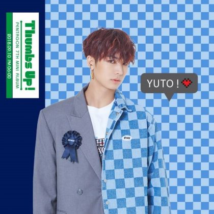 PENTAGON《Thumbs Up!》概念照：Yuto