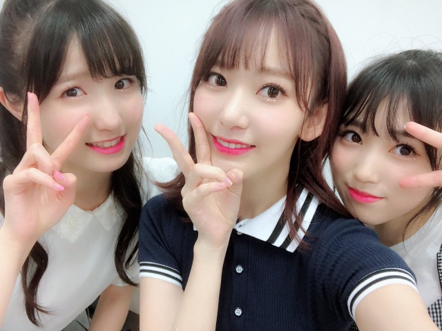 本田仁美、宮脇咲良、矢吹奈子