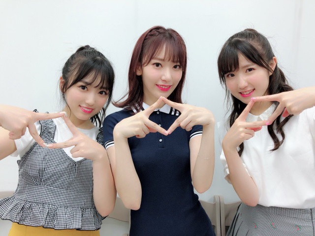 矢吹奈子、宮脇咲良、本田仁美