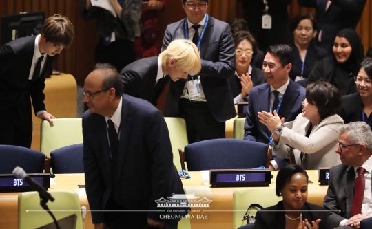 BTS、金正淑