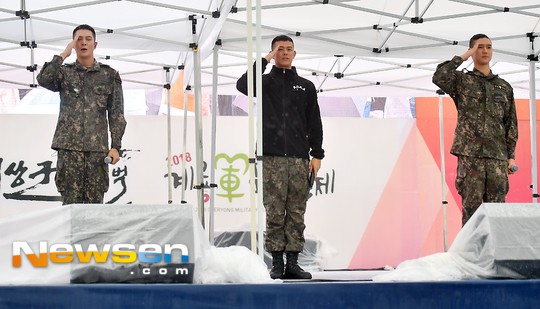 Beenzino、周元、高庚杓《第16屆韓國陸軍慶典》