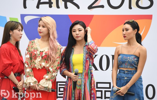MAMAMOO「香港韓國食品節2018」