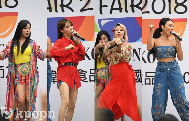 MAMAMOO「香港韓國食品節2018」
