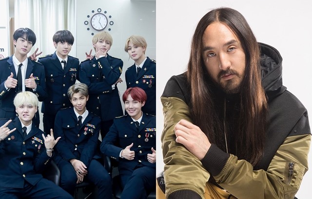 BTS、Steve Aoki